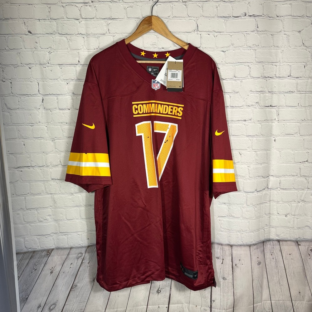 Nike Washington Commanders Terry McLaurin 17 NFL Jersey Mens 3XL‎ Burgundy New